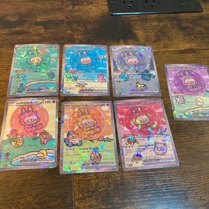 La-Bubble-Bu Complete Fan Art Card Set‎ Holographic Big EnergySeries